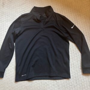 Nike Dri-FIT Men’s Black Quarter Zip